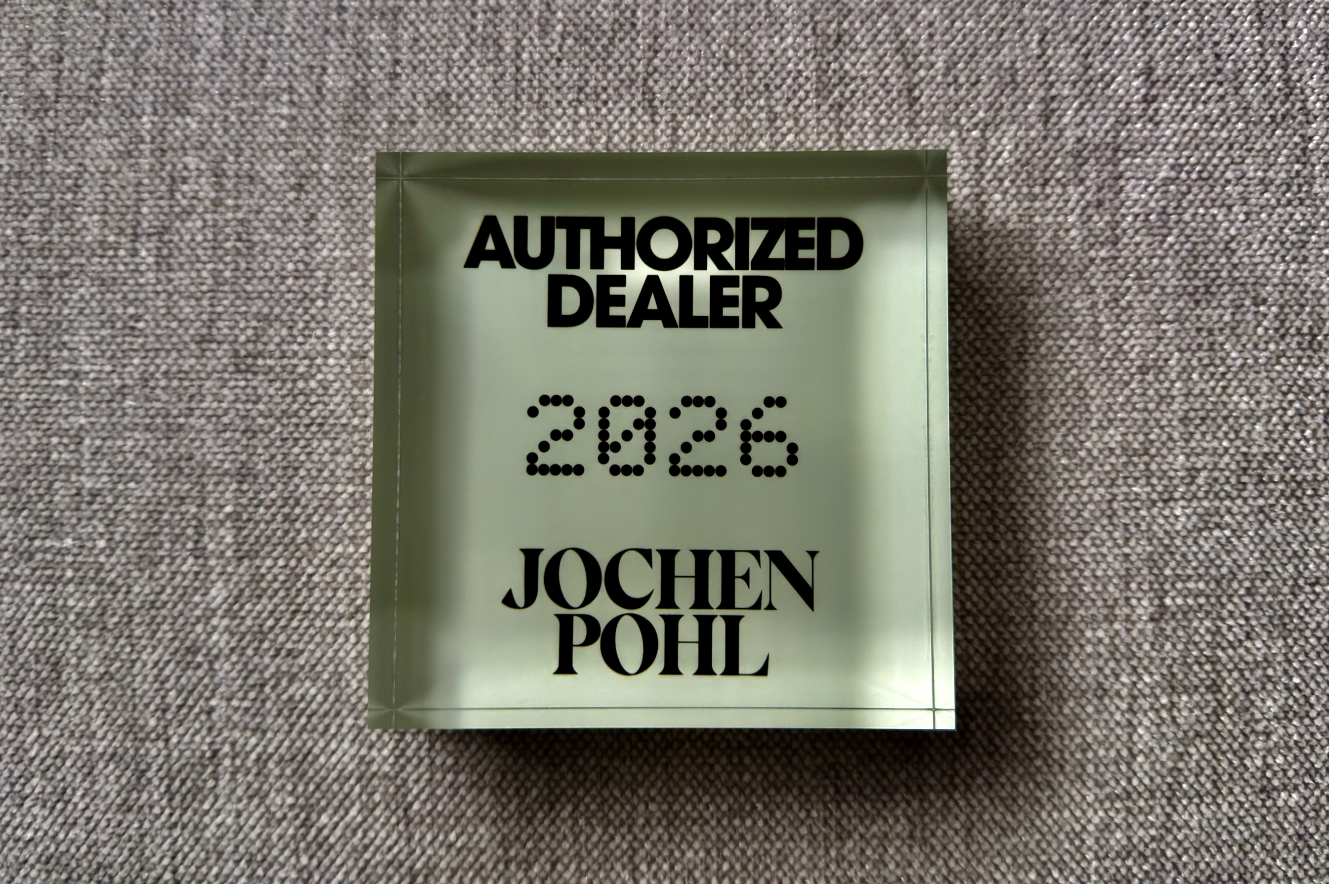 AUTHORIZED DEALER 2026 – JOCHEN POHL